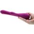 LELO Soraya 2 - Vibratore ricaricabile e impermeabile con stimolatore clitorideo (viola) 