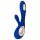 Vibratore LELO Soraya Wave - ricaricabile con stimolatore clitorideo e funzione oscillante (blu) 