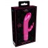 Vibratore Punto G con Stimolatore Clitorideo "Gioielli Reali Scintillanti" Ricaricabile (Rosa) 