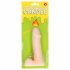 Scandalous - candela - pene con testicoli - naturale (133g)