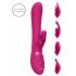 Vive Chou - vibratore clitorideo rosa con testine intercambiabili ricaricabile