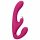 Vive Suki - Vibratore Ricaricabile Strapless con Stimolatore Clitorideo a Coniglietto (Rosa) 