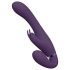 Vibratore Strapless Ricaricabile Vive Suki con Stimolatore Clitorideo a Forma di Coniglio (Viola) 