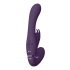 Vibratore Strapless Ricaricabile Vive Suki con Stimolatore Clitorideo a Forma di Coniglio (Viola) 