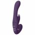 Vibratore Strapless Ricaricabile Vive Suki con Stimolatore Clitorideo a Forma di Coniglio (Viola) 