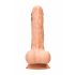 Dildo Realistico RealRock con Testicoli 17cm - Naturale 