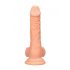 Dildo Realistico RealRock con Testicoli 17cm - Naturale 