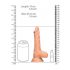 Dildo Realistico RealRock con Testicoli 17cm - Naturale 