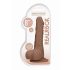 Dildo Realistico RealRock con Testicoli 20 cm - Color Carne Scuro 