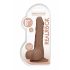 Dildo Realistico RealRock con Testicoli 20 cm - Color Carne Scuro 