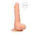 Dildo Realistico Testicoli a Grandezza Naturale RealRock 9" (23cm) - Color Carne 