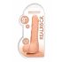 Dildo Realistico Testicoli a Grandezza Naturale RealRock 9" (23cm) - Color Carne 