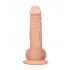 Dildo Realistico Testicoli a Grandezza Naturale RealRock 9" (23cm) - Color Carne 