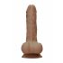 Dildo RealRock 10 con Testicoli - Ultra-realistico (25cm) - Color Carne Scuro 