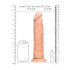 Dildo Realistico RealRock 10 - Morbido e Riscaldabile (25cm) - Color Carne 