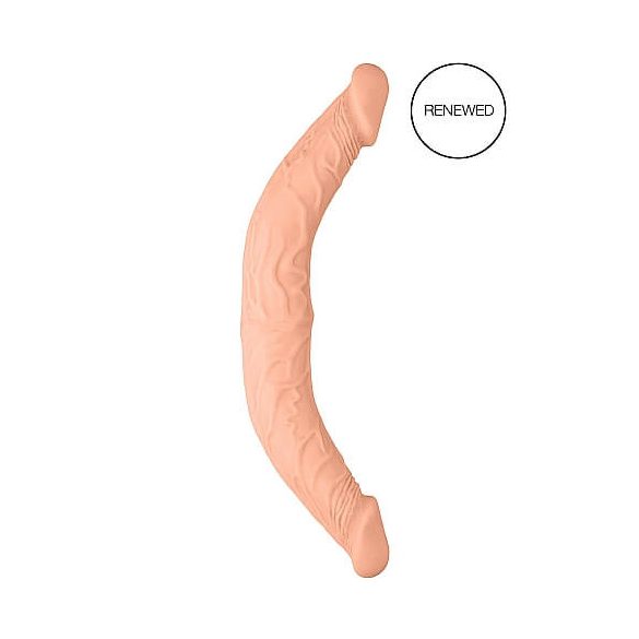 Doppio Dildo RealRock 14 - flessibile e realistico (36cm) - colore naturale 