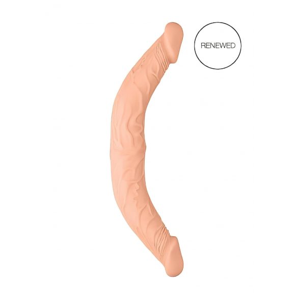 Doppio Dildo RealRock 14 - flessibile e realistico (36cm) - colore naturale 