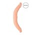 Doppio Dildo RealRock 14 - flessibile e realistico (36cm) - colore naturale 