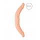 Doppio Dildo RealRock 14 - flessibile e realistico (36cm) - colore naturale 