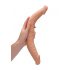 Doppio Dildo RealRock 14 - flessibile e realistico (36cm) - colore naturale 