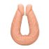 Doppio Dildo RealRock 14 - flessibile e realistico (36cm) - colore naturale 