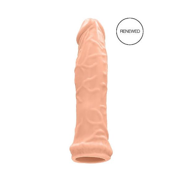 Manicotto Realistico per Pene RealRock 6 - Lunghezza 17 cm - Color Carne 