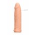 Manicotto Realistico per Pene RealRock 6 - Lunghezza 17 cm - Color Carne 