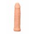 Manicotto Realistico per Pene RealRock 6 - Lunghezza 17 cm - Color Carne 