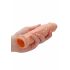 Manicotto Realistico per Pene RealRock 6 - Lunghezza 17 cm - Color Carne 