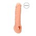 Manicotto Penico RealRock 8 - Estensione Pene (21cm) - Naturale 