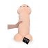 Peluche Coccole di Pene Sorridente - 60cm (Colore Naturale) 