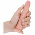 Dildo realistico sottile RealRock con ventosa - 15,5cm (color carne) 