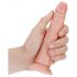 Dildo realistico sottile RealRock con ventosa - 15,5cm (color carne) 