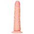 Dildo realistico sottile RealRock con ventosa - 15,5cm (color carne) 