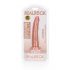 Dildo realistico sottile RealRock con ventosa - 15,5cm (color carne) 