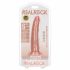 Dildo realistico sottile RealRock con ventosa - 15,5cm (color carne) 