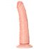 Dildo realistico sottile RealRock con ventosa - 15,5cm (color carne) 