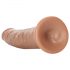 RealRock Slim - dildo realistico 15,5 cm (tonalità naturale scura)