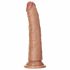 Dildo Realistico RealRock Slim con Ventosa 15,5cm (Color Carne Scuro) 