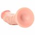 Dildo Realistico RealRock con Ventosa - 15,5cm (Colore Naturale) 