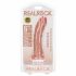 Dildo Realistico RealRock con Ventosa - 15,5cm (Colore Naturale) 