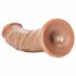 Dildo Realistico RealRock con Ventosa - 15,5cm (Color Naturale Scuro) 