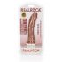 Dildo Realistico RealRock con Ventosa - 15,5cm (Color Naturale Scuro) 