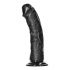 Dildo Realistico con Ventosa RealRock - 15,5cm (nero) 