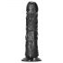 RealRock - Dildo realistico con base a ventosa 15,5cm (nero)