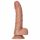 Dildo Realistico con Testicoli e Ventosa - 15,5cm (Colore Naturale Scuro) 