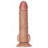 Dildo Realistico con Testicoli e Ventosa - 15,5cm (Colore Naturale Scuro) 