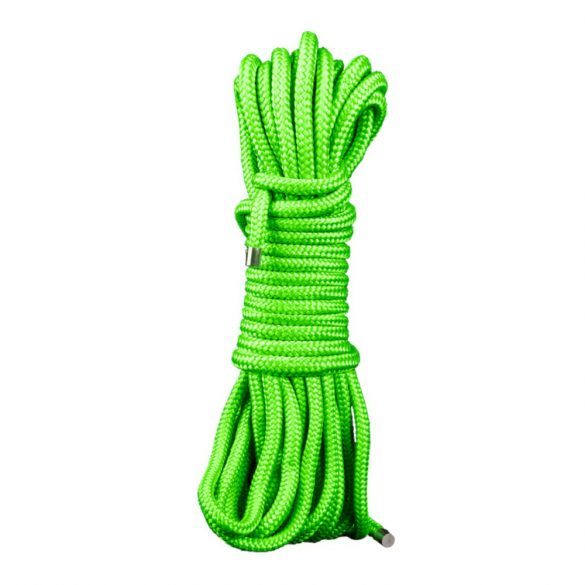 Ouch! - Corda bondage fosforescente - 5m (verde) 