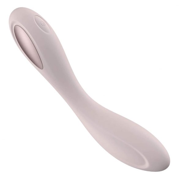 Vibratore Ricaricabile e Impermeabile per il Punto G in Silicone (Rosa) 