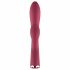 Rose di Raytech - Vibratore ricaricabile e impermeabile con stimolatore clitorideo (rosso) 